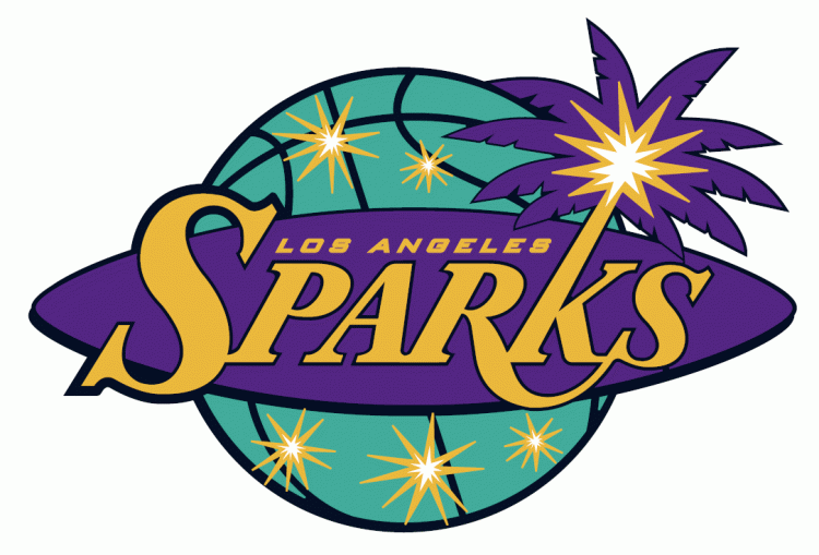 Los Angeles Sparks 1997-Pres Primary Logo iron on heat transfer